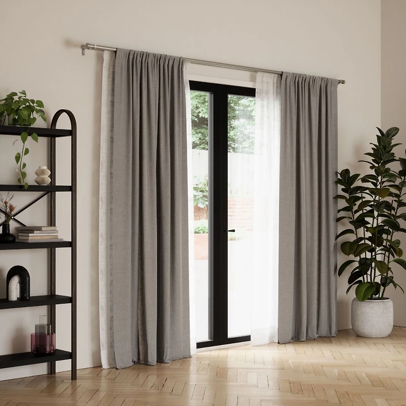 Ensemble de tringle à rideaux doubles « Cappa »