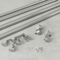 Ensemble de tringle à rideaux doubles « Cappa »