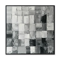 Cadence Grey Abstract Painting