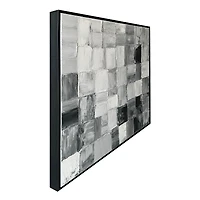 Cadence Grey Abstract Painting