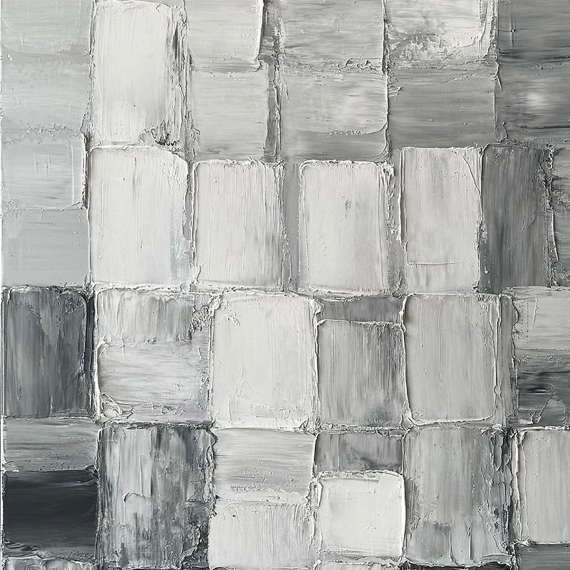Cadence Grey Abstract Painting