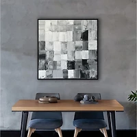Cadence Grey Abstract Painting