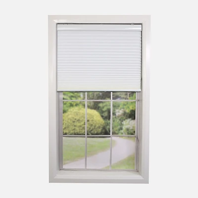 Cordless Double-Wall Cellular Shades - White (36"W x 72"H)