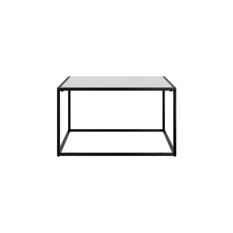 Formiq Table carrée avec plateau en marbre