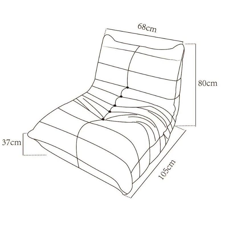 Solana Chaise sans bras