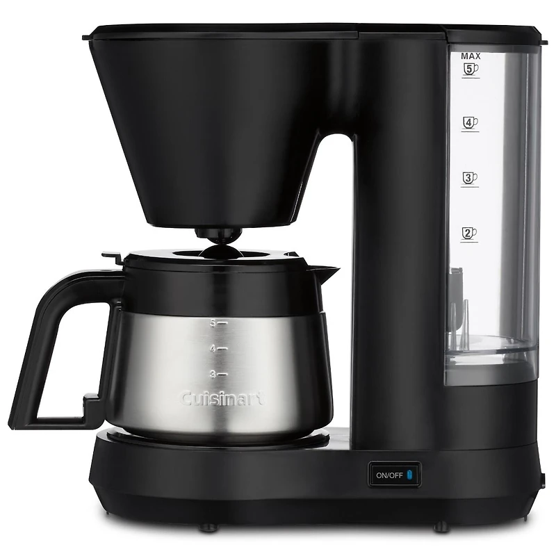 Cuisinart 5-Cup Coffee Maker with Stainless Steel Carafe