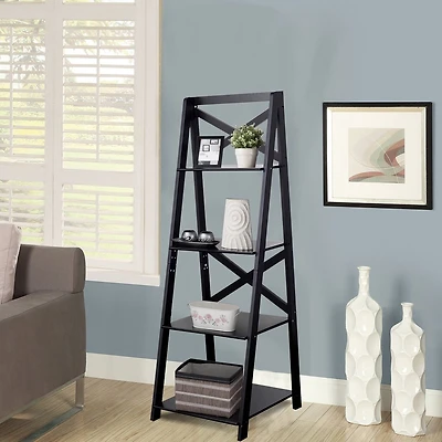 4-Tier Ladder Bookshelf