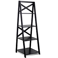 4-Tier Ladder Bookshelf