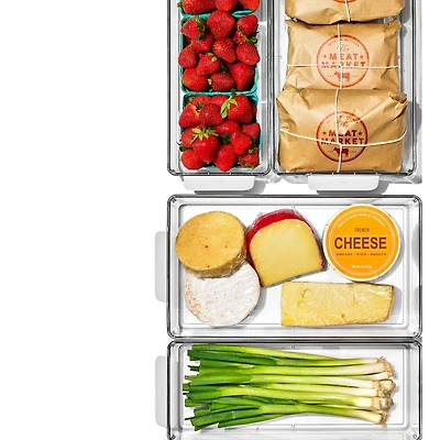 OXO Set of 4 Fridge Storage Organizers
