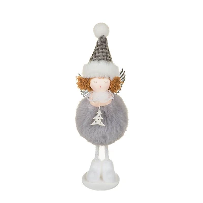 Hangable Smokey Fabric Puffball Cherub Girl Doll, Pack of 10