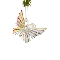 Crystalline Iridescent Glass Butterfly & Dragon Fly Ornament, Pack of 6
