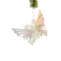 Crystalline Iridescent Glass Butterfly & Dragon Fly Ornament, Pack of 6