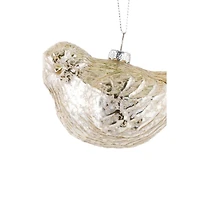 Hanging Silver Glass Bird Ornament, Pack of 3