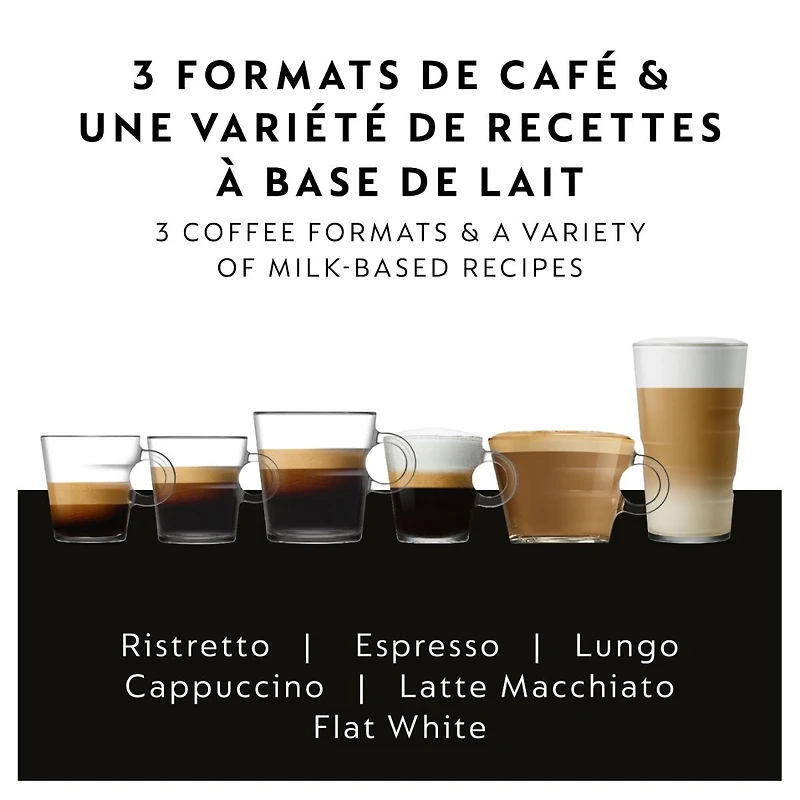 Machine à espresso à capsule Nespresso® Gran Lattissima Nouvelle Vitalité par De'Longhi