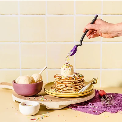 Dreamfarm Supoon Mini Purple Silicone Spoon