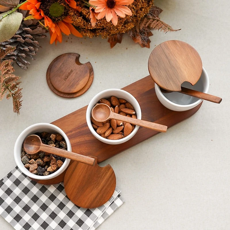 Duet Set of 3 Condiment Bowls by Nambé