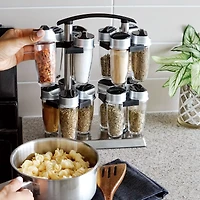 Trudeau Quad Carousel Spice Rack
