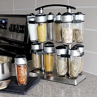 Trudeau Quad Carousel Spice Rack