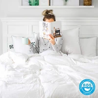 Oreiller 100% duvet blanc européen Royal Sovereign