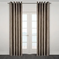 Duchess Corduroy Grommet Jacquard Curtain