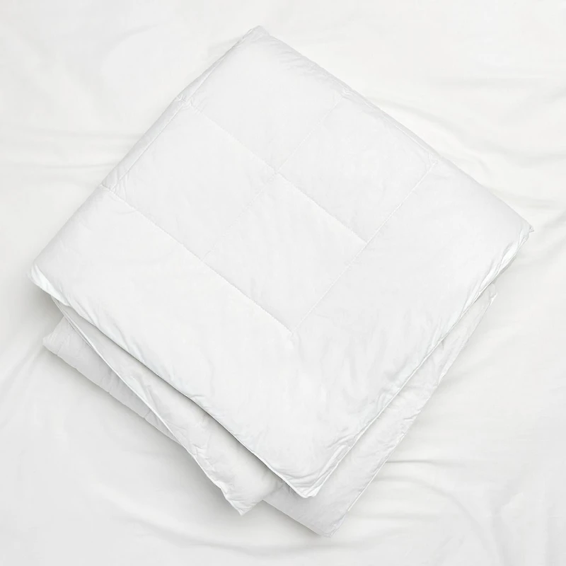 Couette blanche en soie mélangée Empire Silk