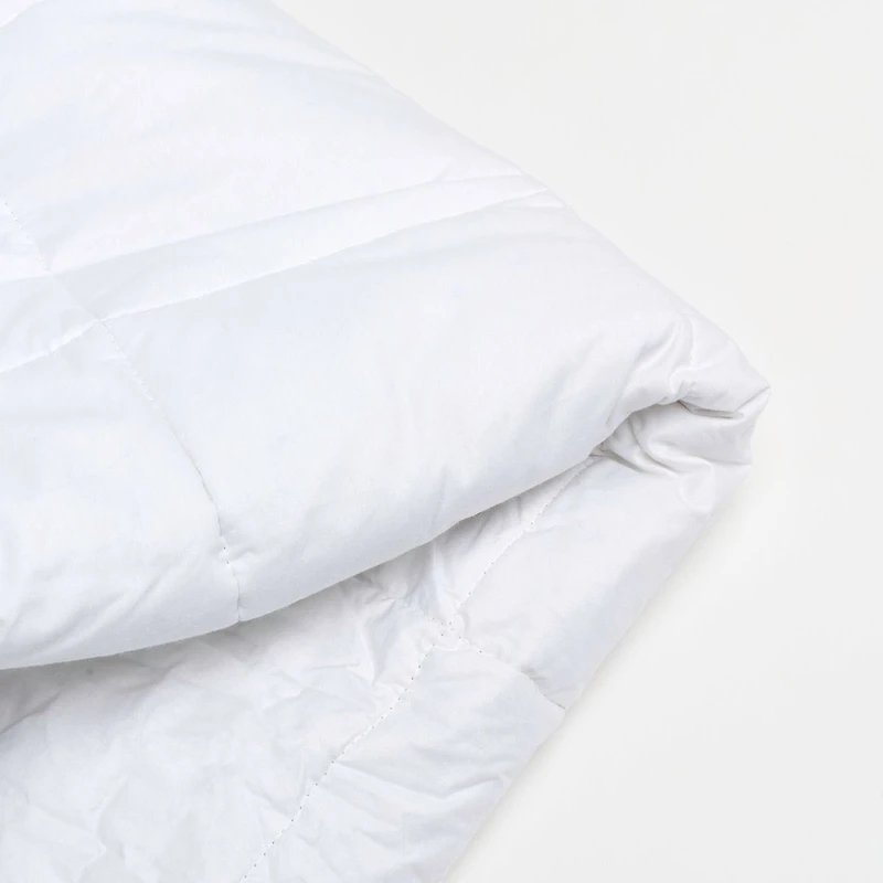 Empire Silk Mattress Pad - White
