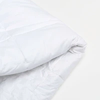 Empire Silk Mattress Pad - White
