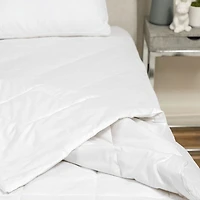 Couette blanche en soie mélangée Empire Silk