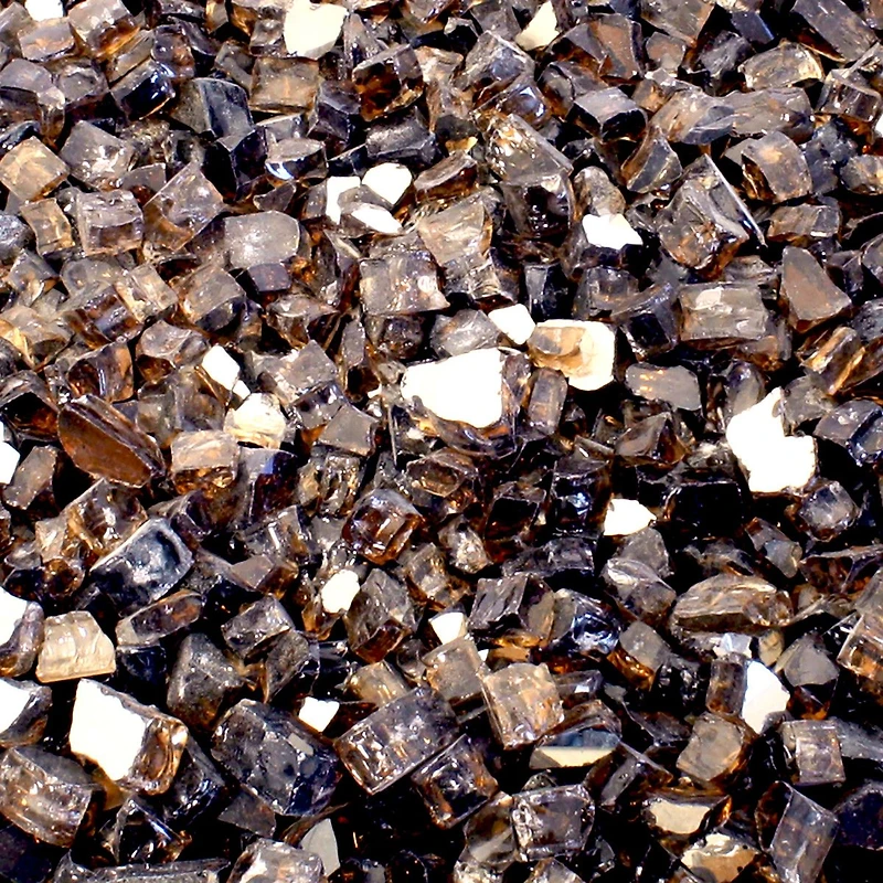 Paramount FireGlass, Luminous Burnt Amber, 1/2IN