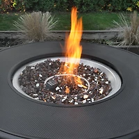 Paramount FireGlass, Luminous Burnt Amber, 1/2IN