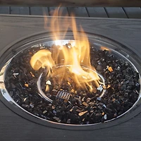 Paramount FireGlass, Luminous  Black, 1/2IN, 40 lbs Carton