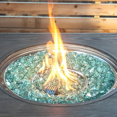 Paramount FireGlass, Luminous Sea Green, 1/2IN,  2 Pack Jars