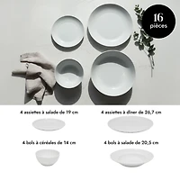 Otis Coupe Ensemble de vaisselle 16 pièces par LC Studio