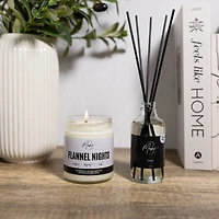 Nuits de flanelle duo chandelle et diffuseur