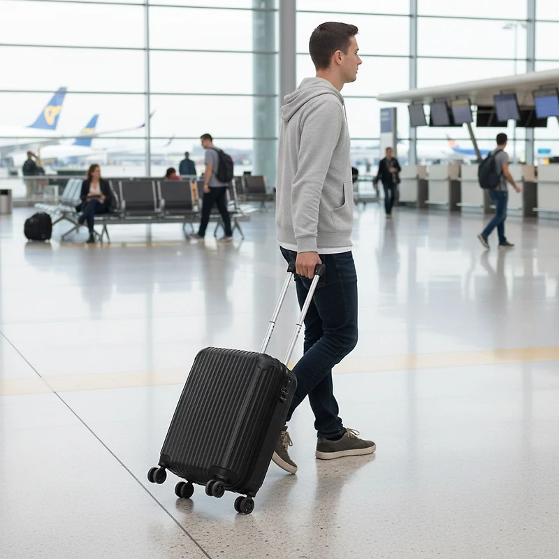 Valise cabine - 20 po, Noir