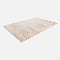 Hawthorne Harmony Carpet - Beige/Lime (5'3" x 7'7")