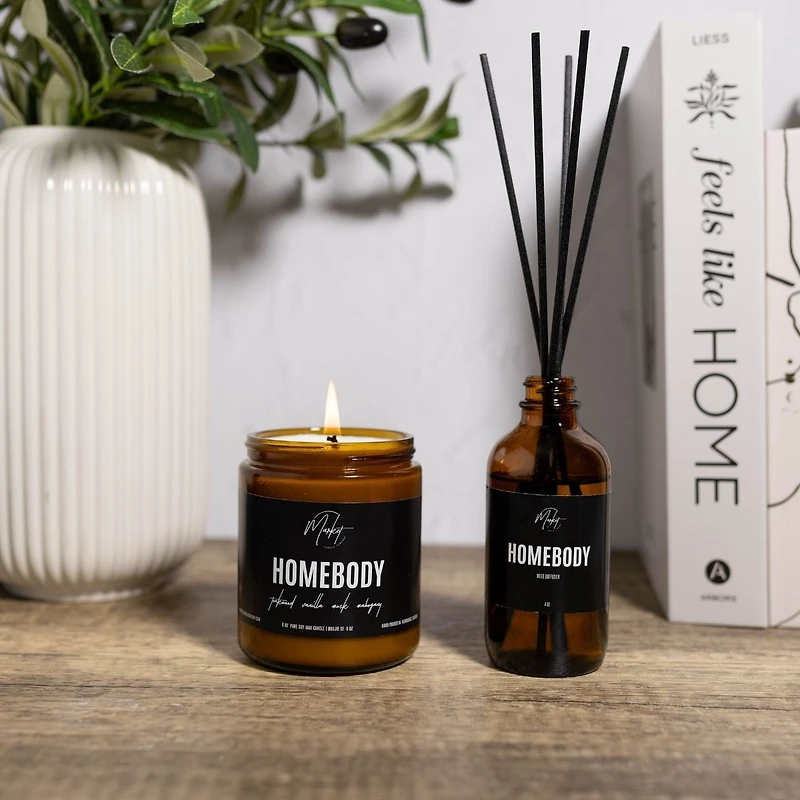Homebody candle and reed - Duo