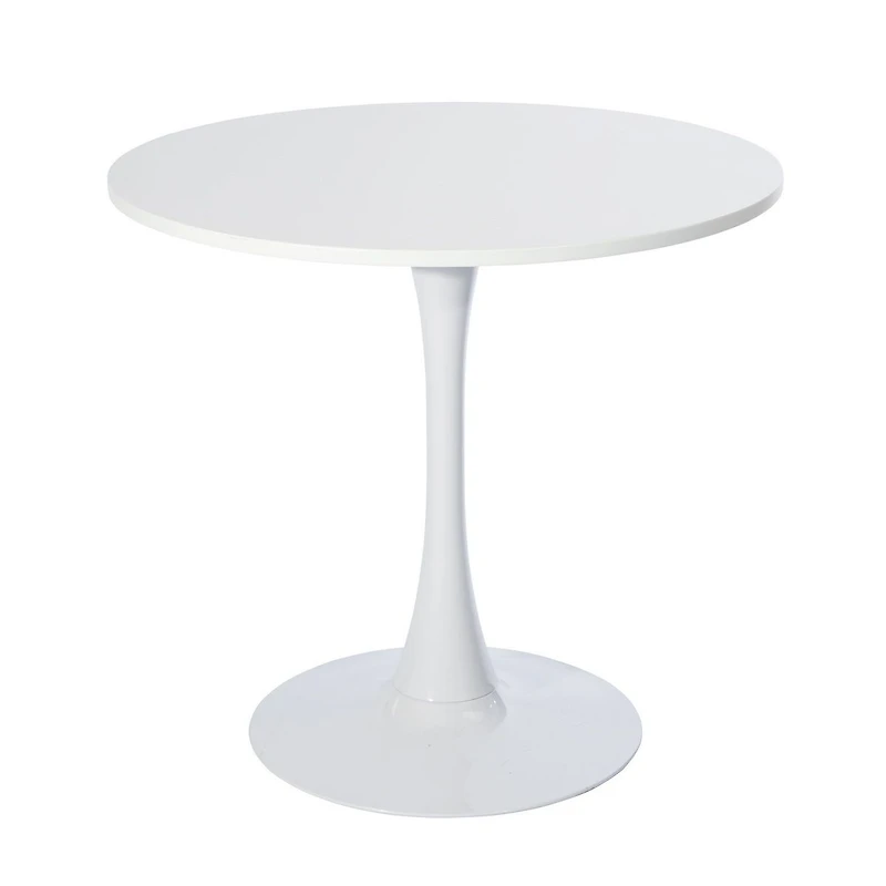 Table ronde moderne - Blanc