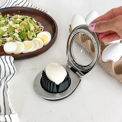 Coupe-oeuf en acier inoxydable