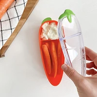 Joie Carrot Snack & Dip Container