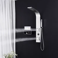 Jarvis Chrome Stainless Steel Shower Column