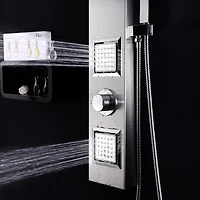 Jarvis Chrome Stainless Steel Shower Column