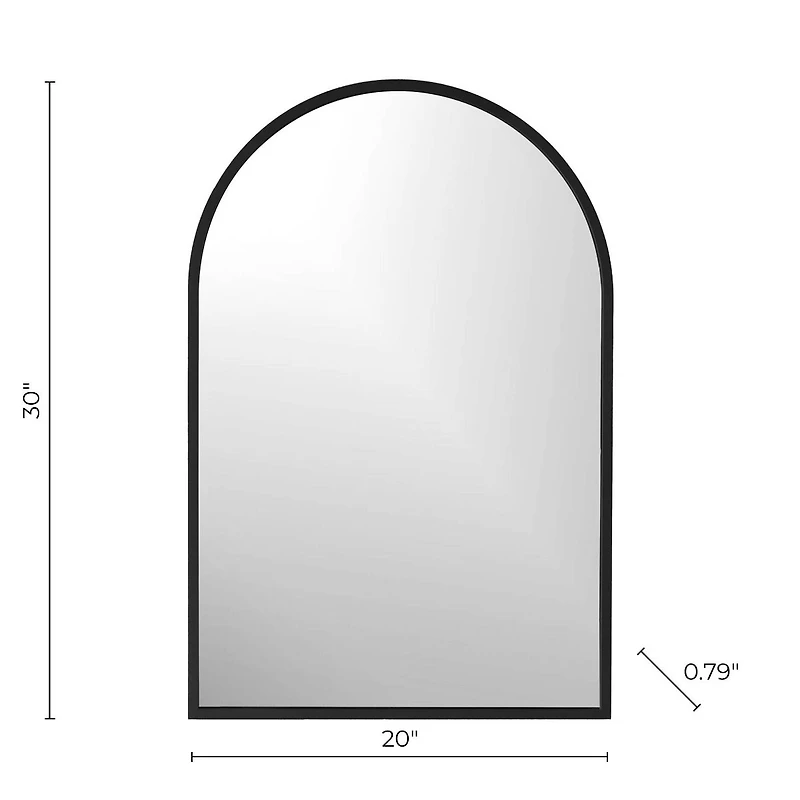 Emmerson Arched Mirror by Haute Deco