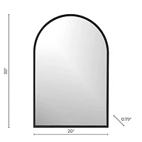 Emmerson Arched Mirror by Haute Deco