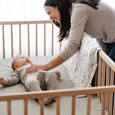 Ensemble de literie en coton pour lit de bébé Ours, 4 pièces