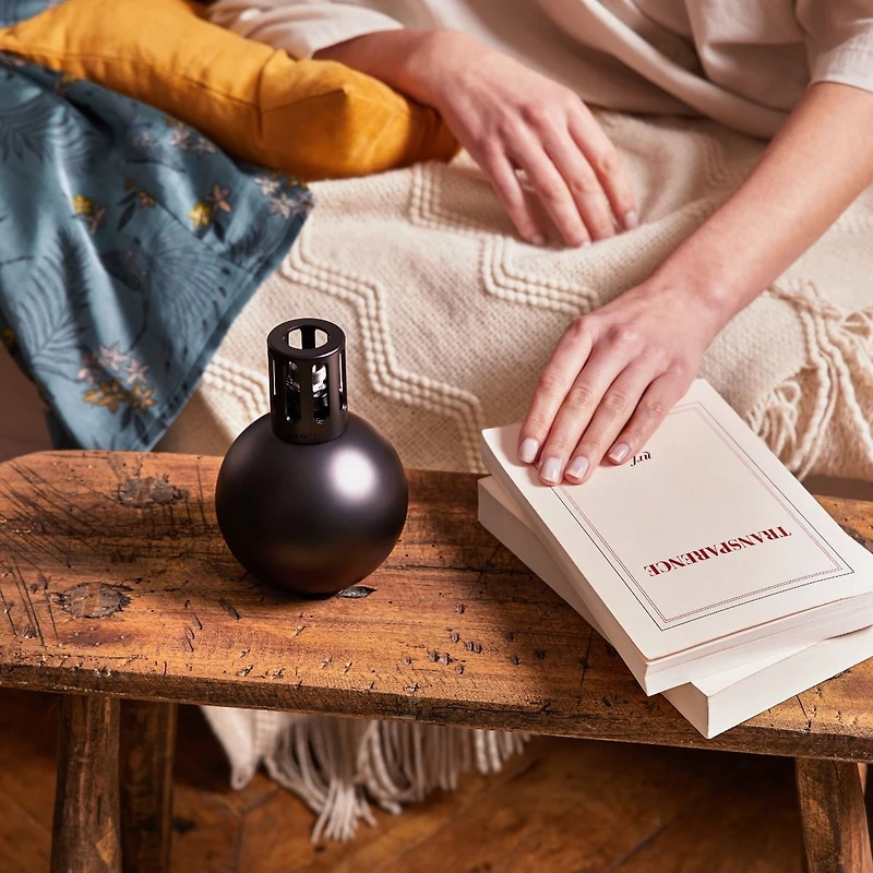 Boule Black Berger Lamp by Maison Berger Paris