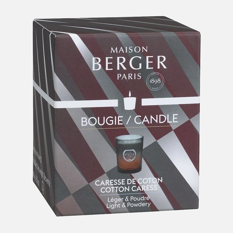 Cotton Caress Scented Candle by Maison Berger Paris