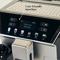 De'Longhi Eletta Evo Fully Automatic Espresso & Cappuccino Machine - Silver