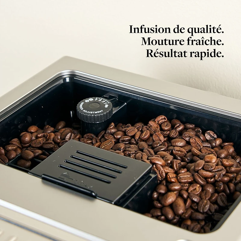 Machine à espresso et cappuccino automatique De'Longhi Eletta Evo - Argent