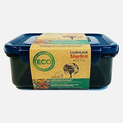 Contenant Starfrit rectangulaire « LocknLock ECO » – 350 ml